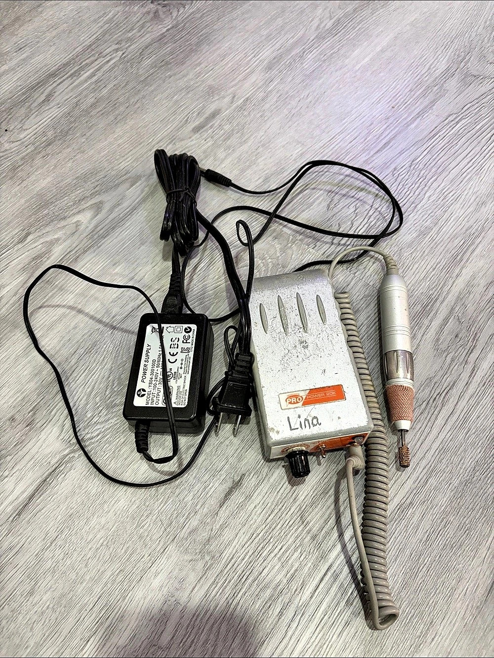Medicool Pro Power 20K Electric Nail Drill Machine Silver
